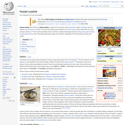Hunan cuisine - Wikipedia