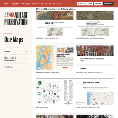 Our Maps - Village Preservation