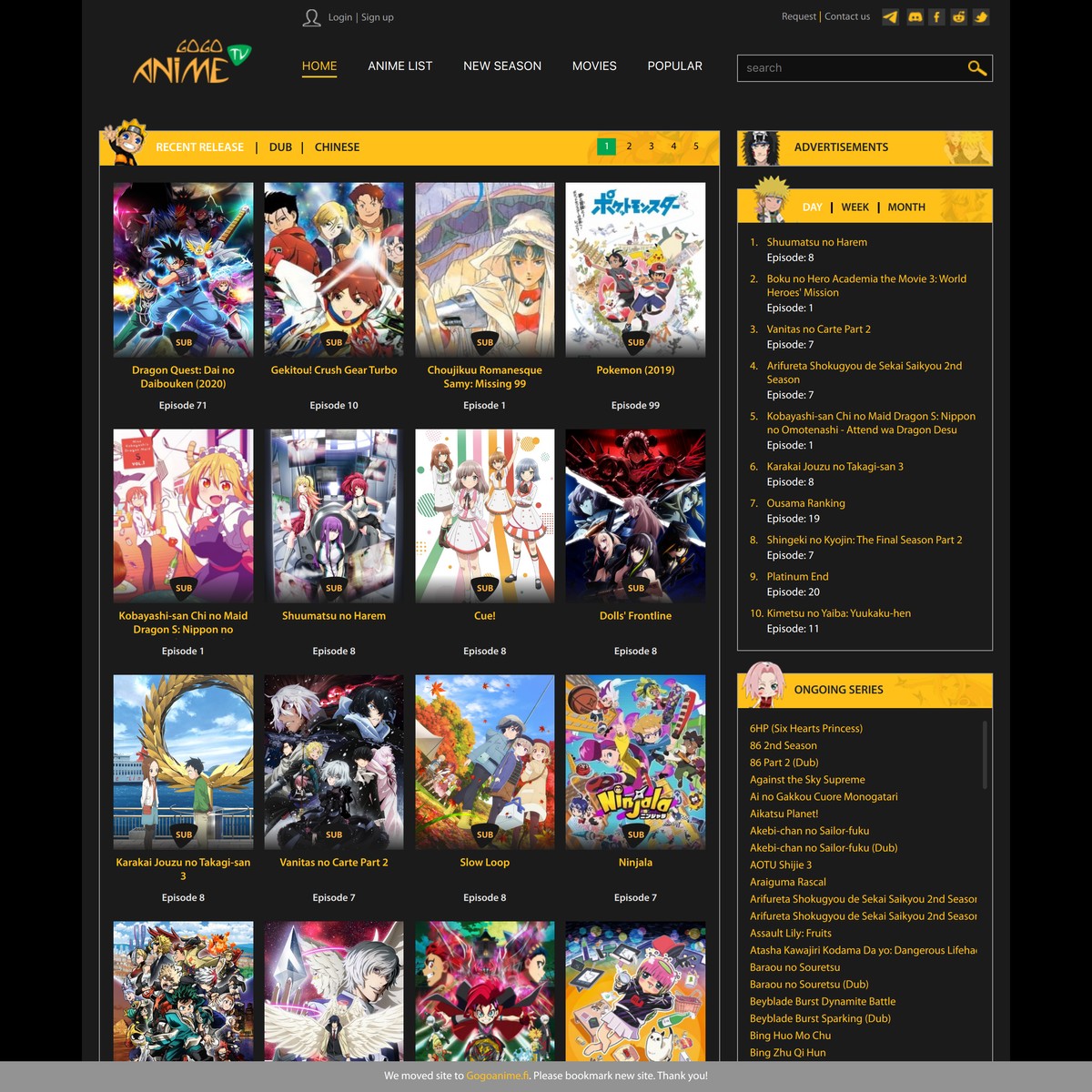 Gogoanime | Watch anime online, English anime online HD — Are.na