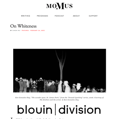 On Whiteness - Momus