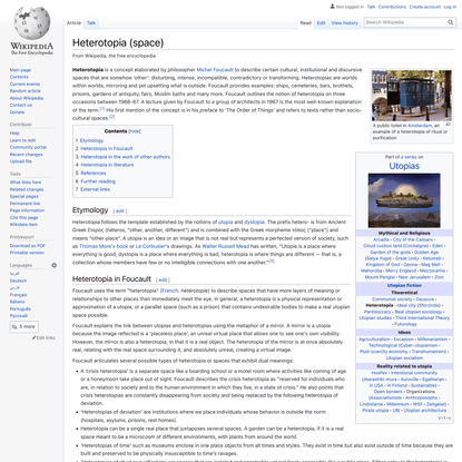 Heterotopia (space) - Wikipedia