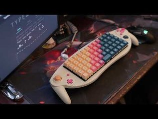 Gamecube Keyboard Controller (Preonic modded) - Glorious Pandas