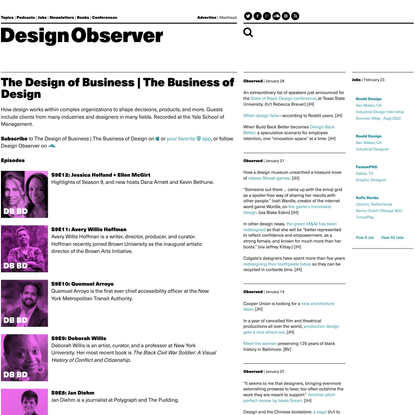 The Design of Business | The Business of Design: Design Observer