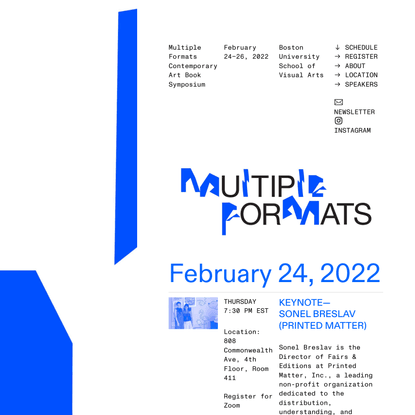Multiple Formats