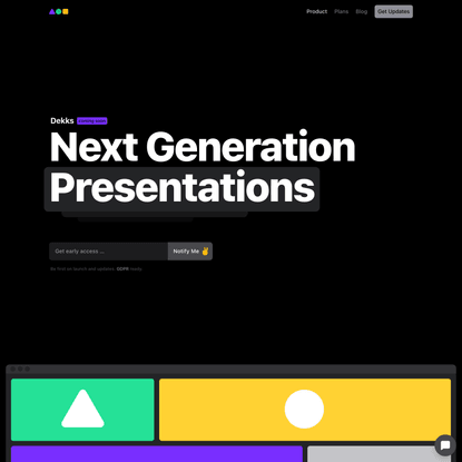 Dekks | Next Generation Presentations