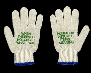 Baudrillard roping gloves