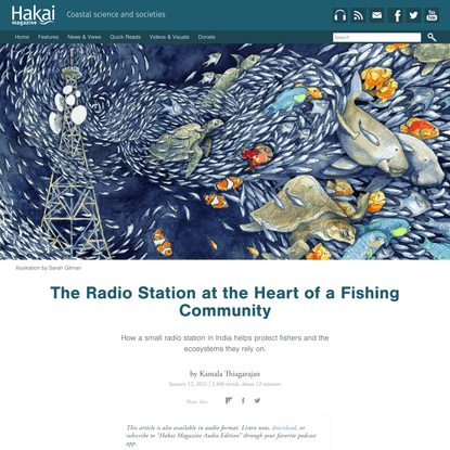 The Radio Station at the Heart of a Fishing Community | Hakai Magazine