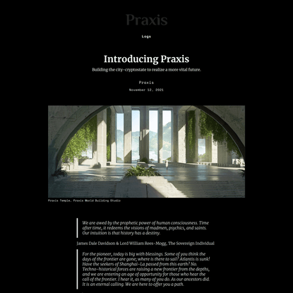 Introducing Praxis