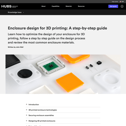 Enclosure design for 3D printing: A step-by-step guide | Hubs