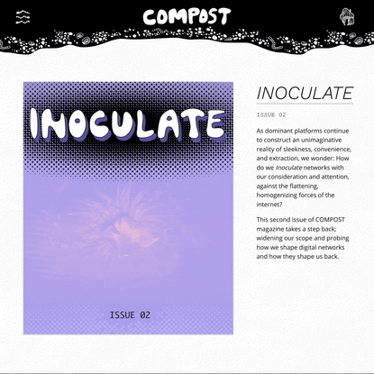 COMPOST Issue 02: Inoculate