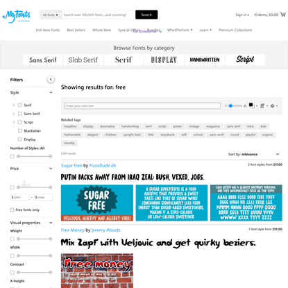 free | MyFonts