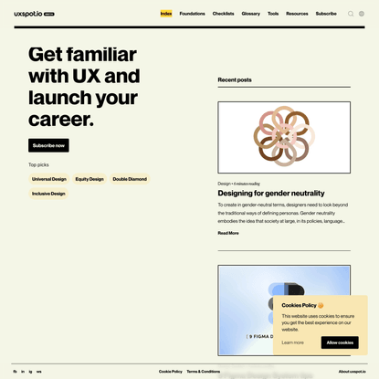 uxspot.io - The ultimate Guide to UX Principles