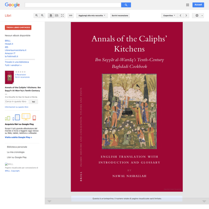 Annals of the Caliphs’ Kitchens