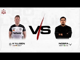 k1llsen vs nosfa - Quake Pro League - Week 4