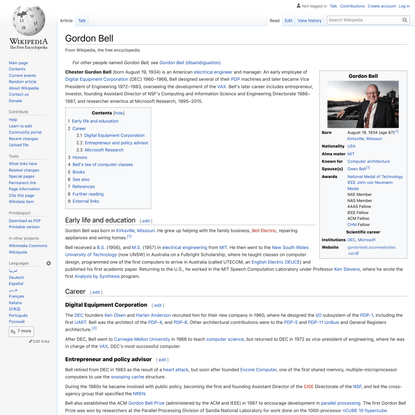 Gordon Bell - Wikipedia