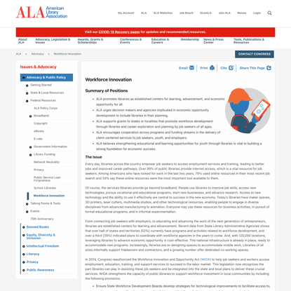 Workforce Innovation