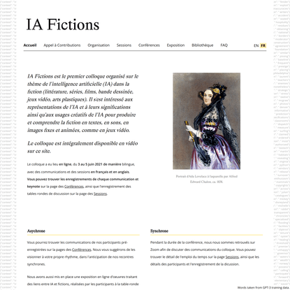 IA Fictions | Accueil