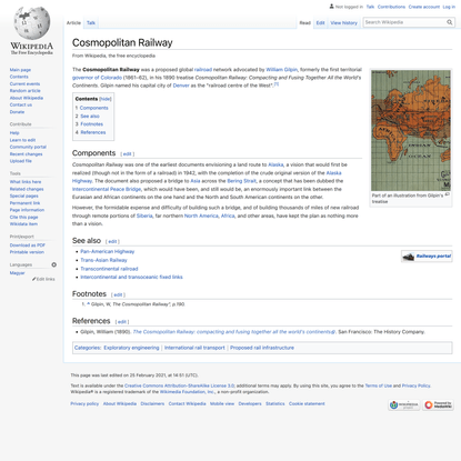 Cosmopolitan Railway - Wikipedia