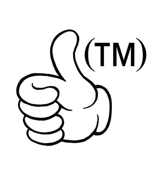 two thumbs pointing at self clipart