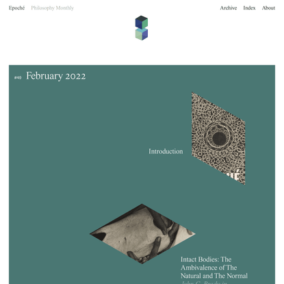 February 2022 | Epoché Magazine