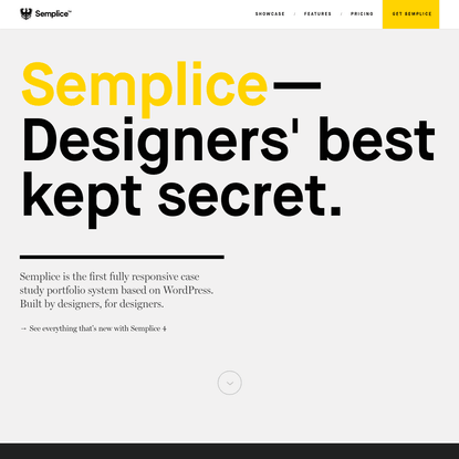Semplice - Designers best kept secret