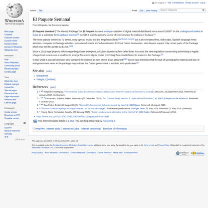 El Paquete Semanal - Wikipedia