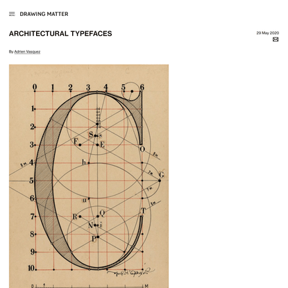 Architectural Typefaces