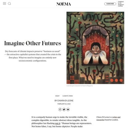 Climate Science Needs More Creative Scenario Planning
