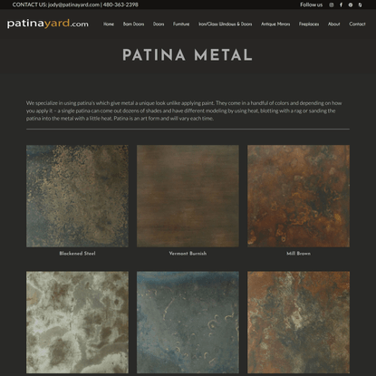 Patina Metal
