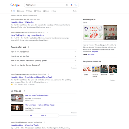 hoo hey how - Google Search