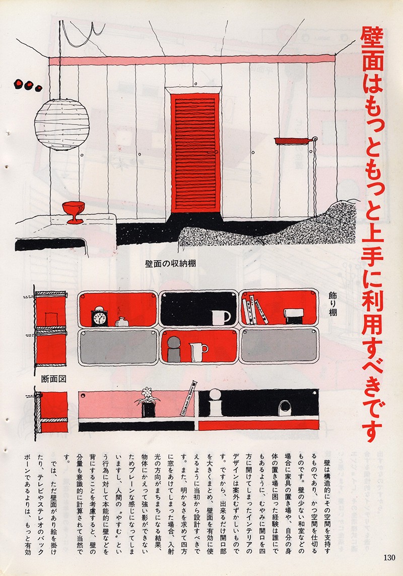 From Japanese Magazine "Modern Living 80"