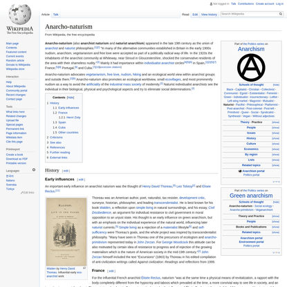 Anarcho-naturism - Wikipedia