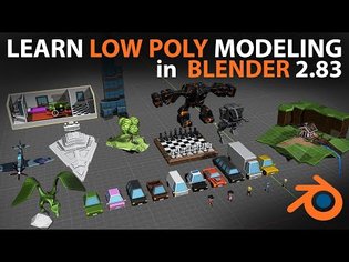 Learn Low Poly Modeling in Blender 2.9 / 2.8