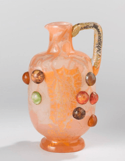 Emile Gallé (French, 1846-1904) - Flask vase, 1892-1900