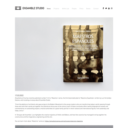 ensamble studio news