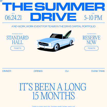 Drive Capital | The Summer Drive