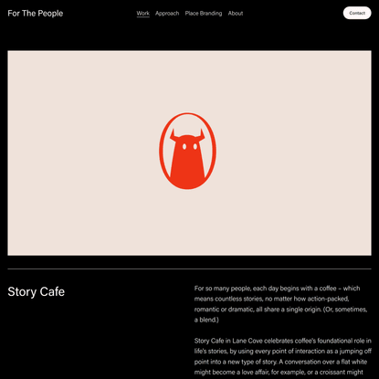 Story Cafe — For The People