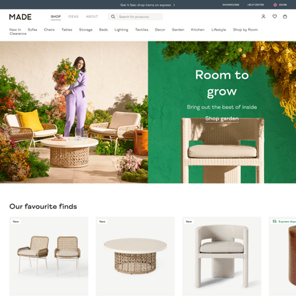MADE.com: Design Furniture &amp; Accessories