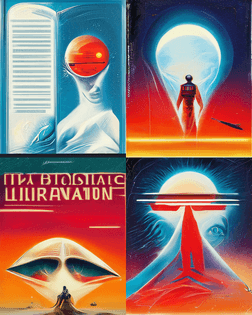 1980s science fiction book covers