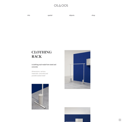 Clothing Rack — OS ∆ OOS