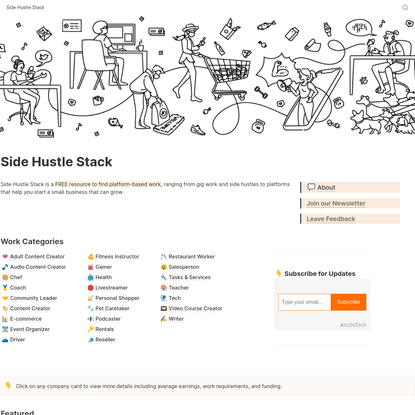 Side Hustle Stack