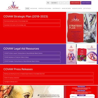 COVAW - Coalition On Violence Against Women
