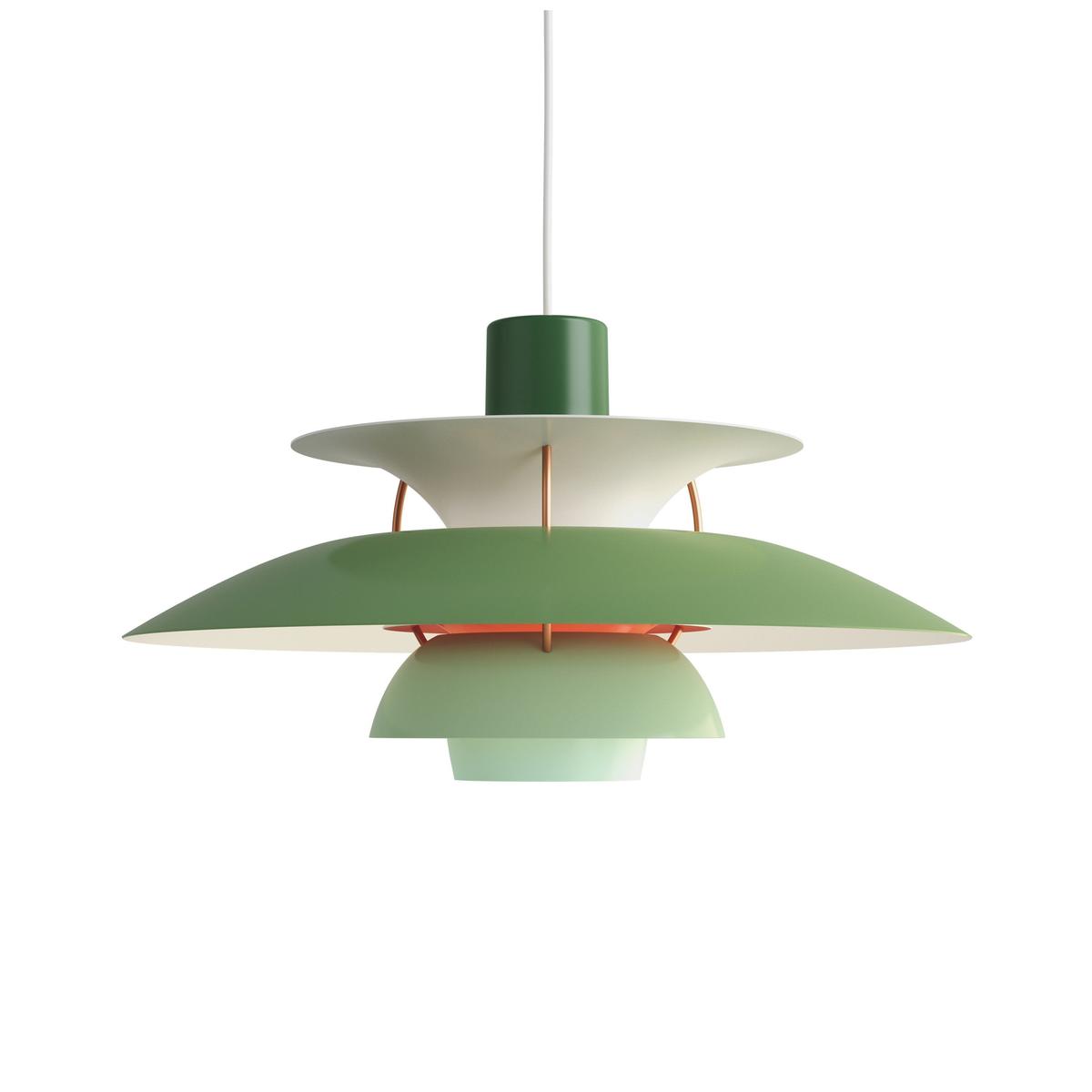 PH 5 Pendant in Green by Louis Poulsen