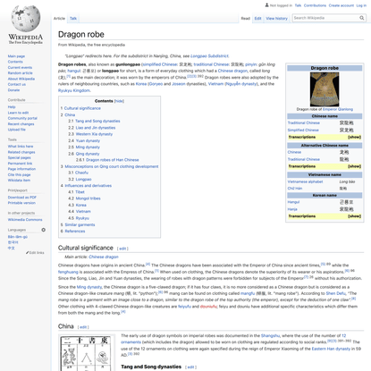 Dragon robe - Wikipedia