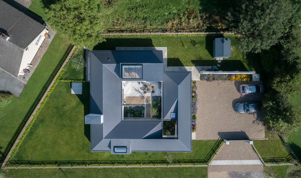Seoidin Courtyard House, Ratoath, Ireland (designed by DUA, 2021)