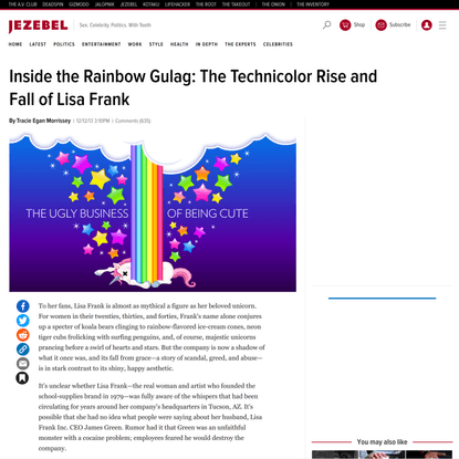 Inside the Rainbow Gulag: The Technicolor Rise and Fall of Lisa Frank