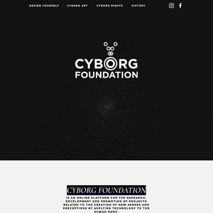 Home | Cyborg Foundation