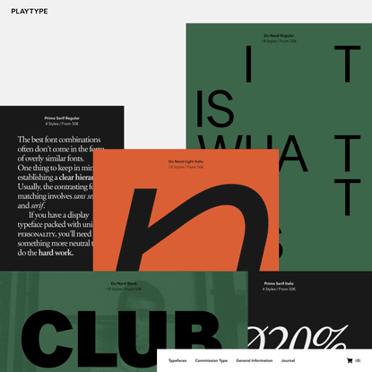 Frontpage - Playtype