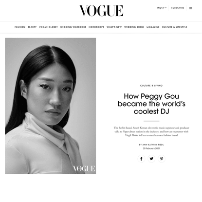 How Peggy Gou became the world’s coolest DJ