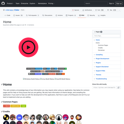 Home · ciderapp/Cider Wiki · GitHub